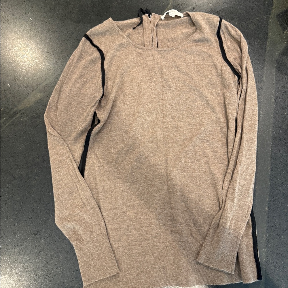 LOFT Taupe Knit Sweater